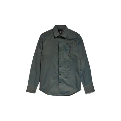 G-STAR RAW Shirts Men Tobacco