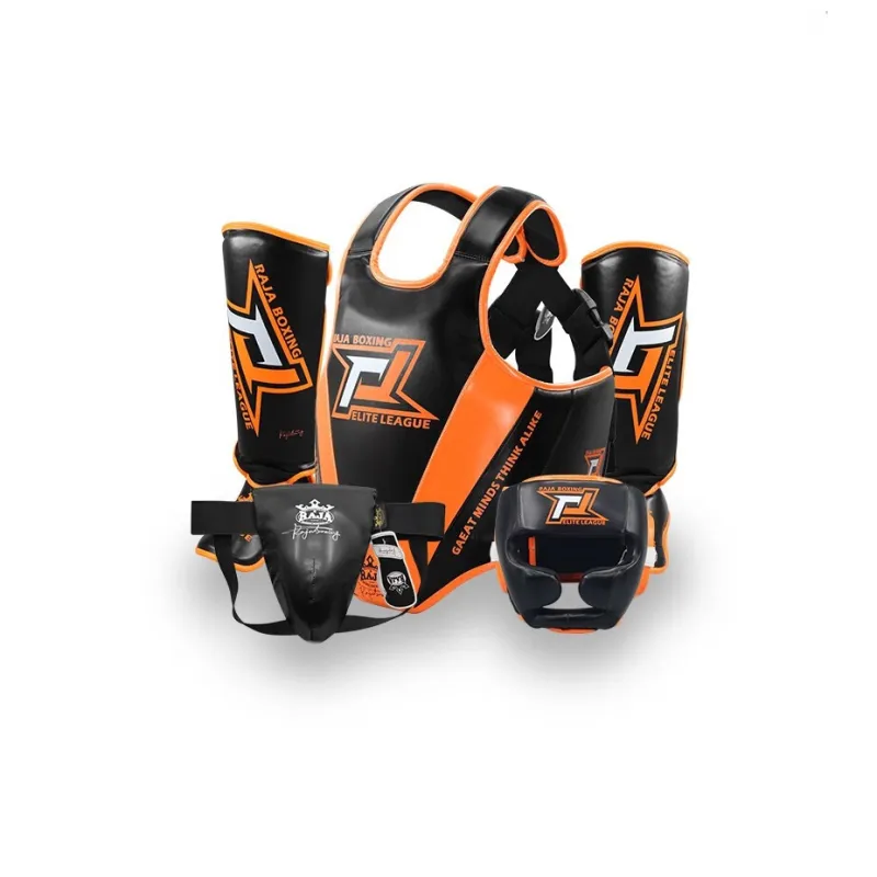 Raja-boxing Boxing Protective Gear Set Unisex Multicolor-2