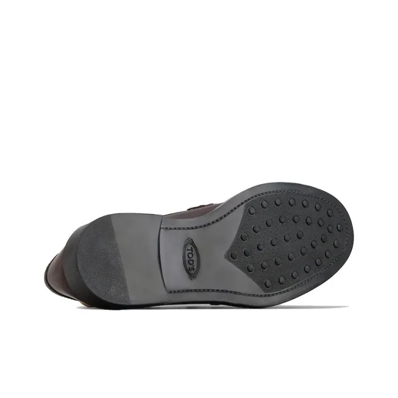 TOD'S Timeless Leather Loafers-4