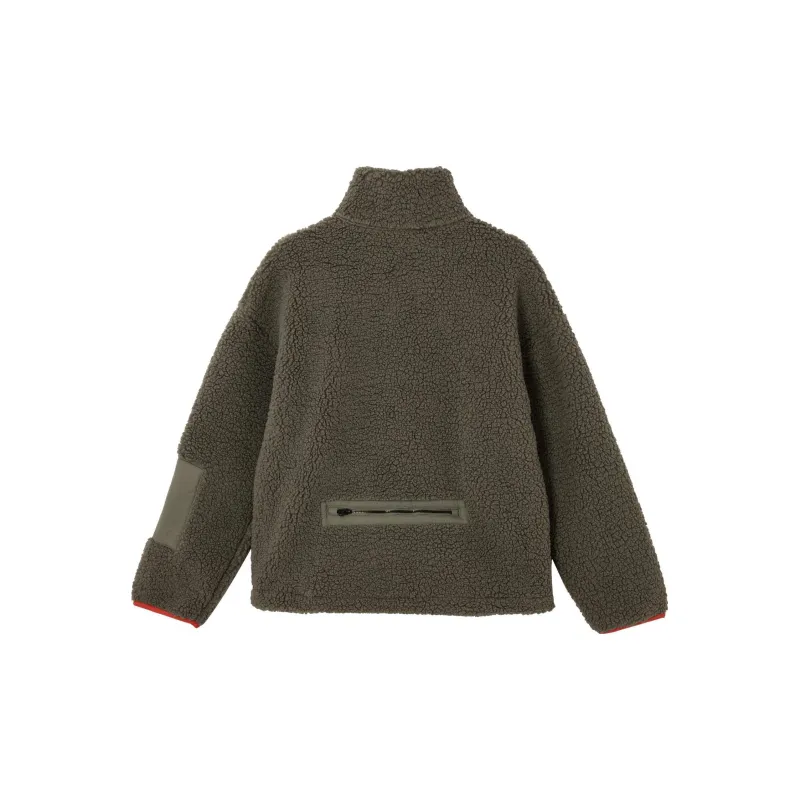 PUMA Velvet feel Coat Men's Gray Red-1