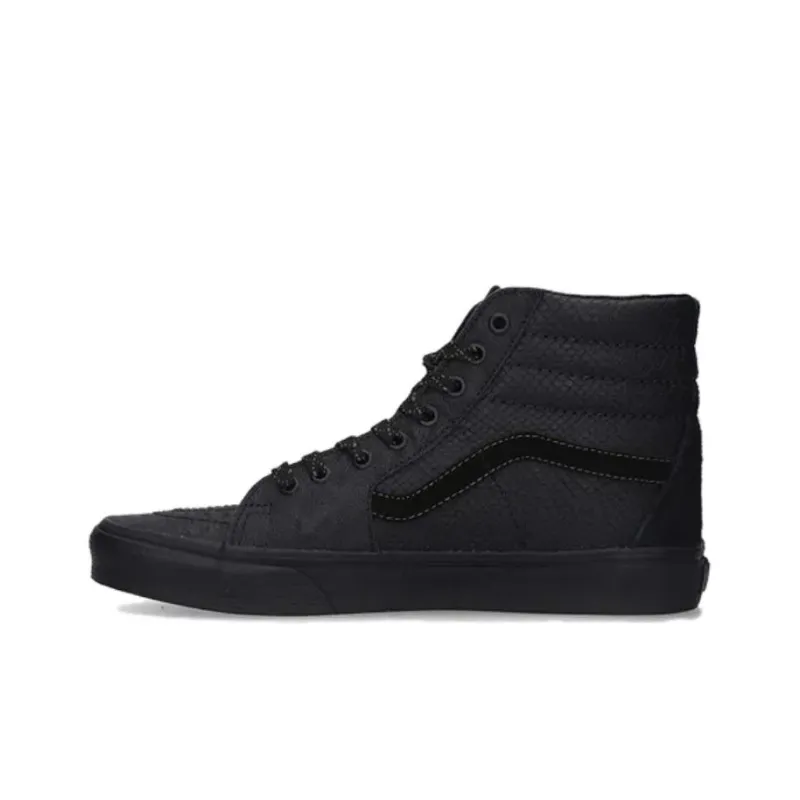 Vans SK8 HI Mono Patchwork 'Black'-0
