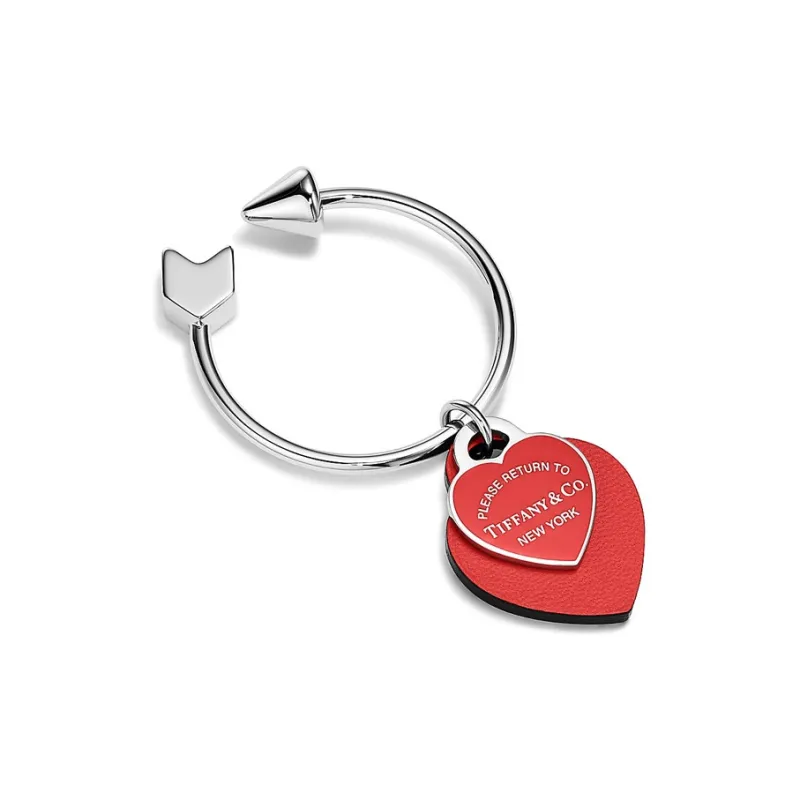 TIFFANY & CO. Keychains Unisex Red-0