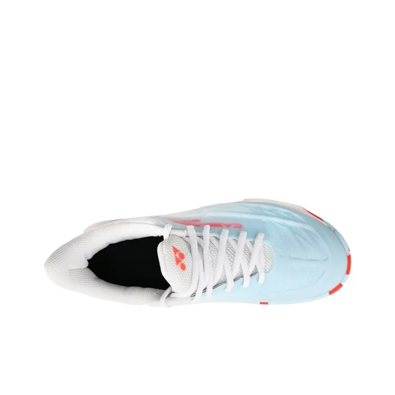 YONEX Power Cushion Low Top Badminton Shoes Unisex White Water Blue-2
