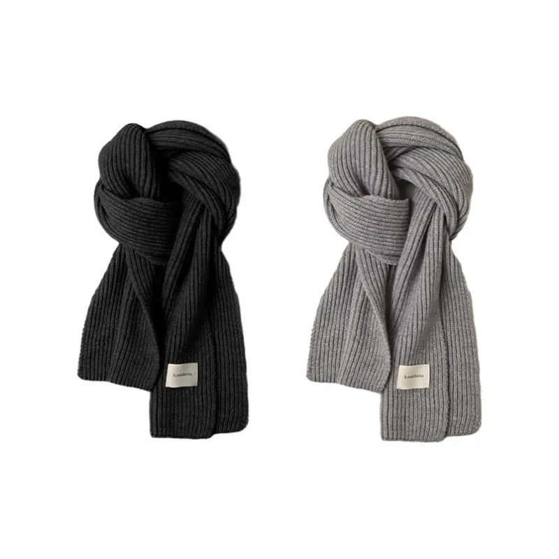 FREE RABBITⅡ Plush Yarn Scarf Unisex-10