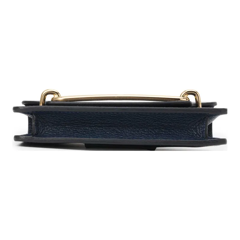 HERMES Roulis Evercolor Calfskin Coin Pocket, Pig Nose Wallet Women's 2Z Bleu Nuit Midnight Blue-4