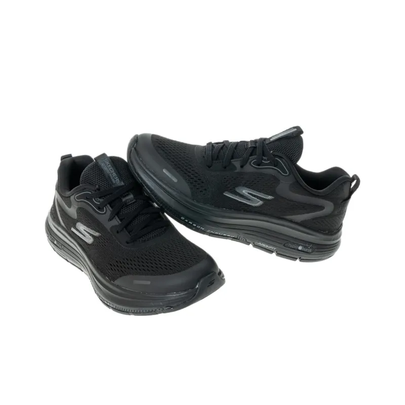 Skechers Go Walk Workout Walker Cushioning Wear-Resistant Low-Top Running Shoes Women's Black-2