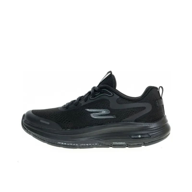 Skechers Go Walk Workout Walker Cushioning Wear-Resistant Low-Top Running Shoes Women's Black-0