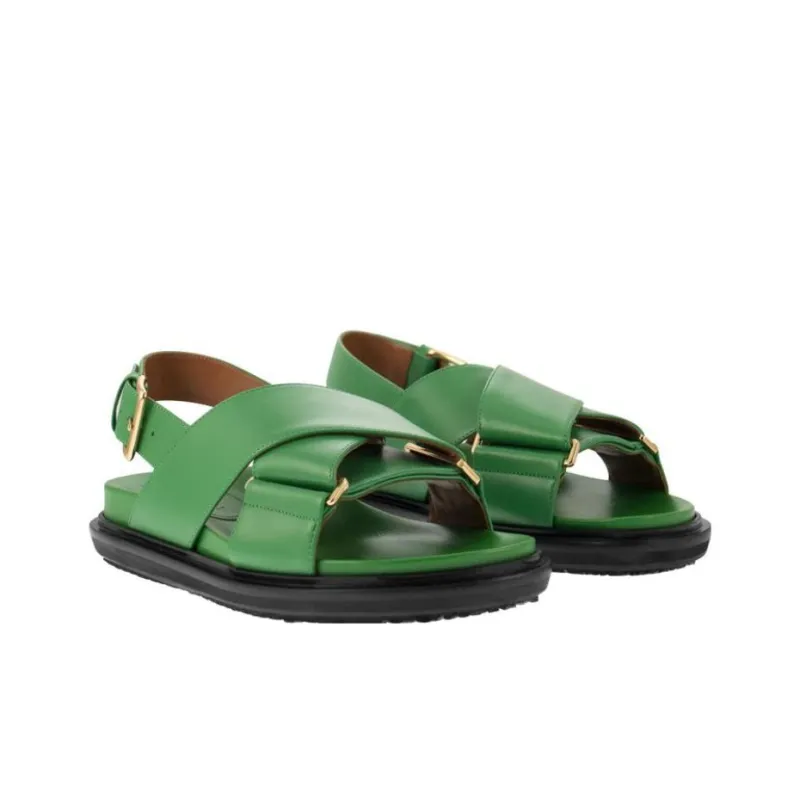 MARNI Criss-Cross Fussbett Sandals Women's-2