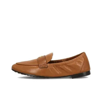TORY BURCH Double T Leather Loafers