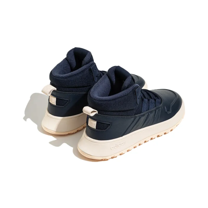 Adidas Neo FUSION STORM Cushioning Wear Resistant Mid Top Casual Shoes Unisex Navy Blue-3