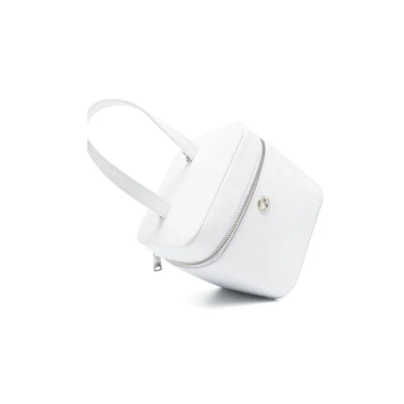 COPERNI Calfskin Patent Leather Box Bag Shoulder Bag Crossbody Bag Handbag Regular Women's White-2