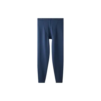 H YXIANG Thermal Set Men's Navy Blue