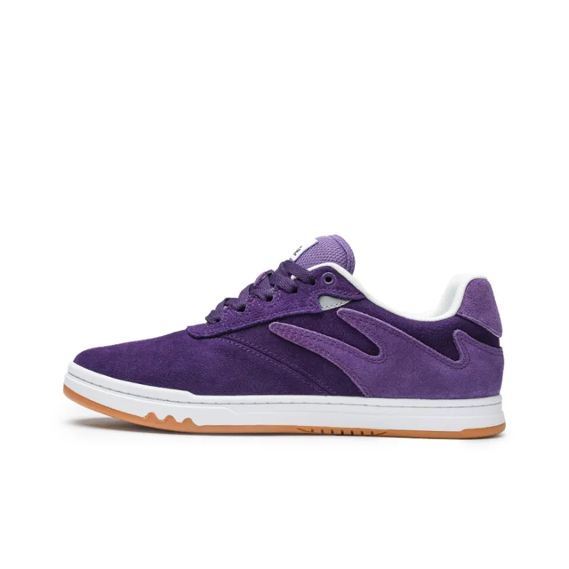 GOLUCK Ant Collection Box Low Top Skateboard Shoes Unisex Violet-1