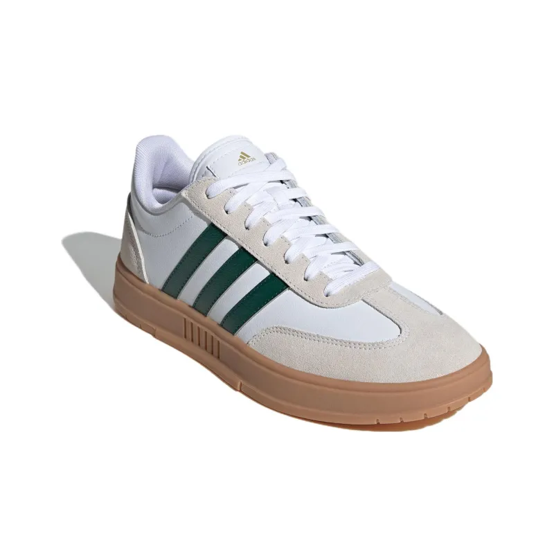Adidas Neo Gradas Low Trainers Cushioning Wear Resistant Low Top Skateboard Shoes Unisex White Green-2