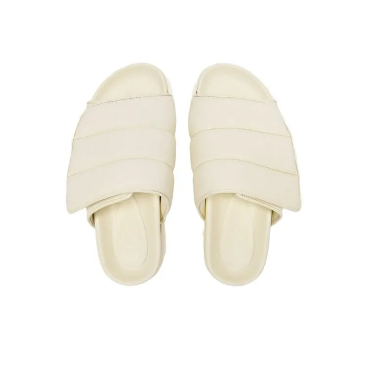 GIA BORGHINI Padded Touch-Strap Slides Women's-3