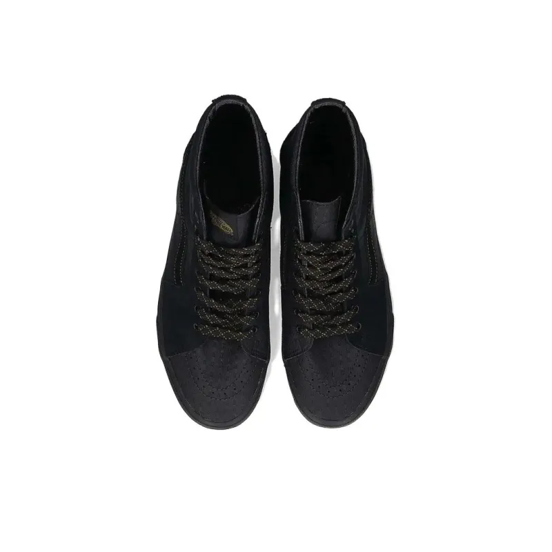 Vans SK8 HI Mono Patchwork 'Black'-2
