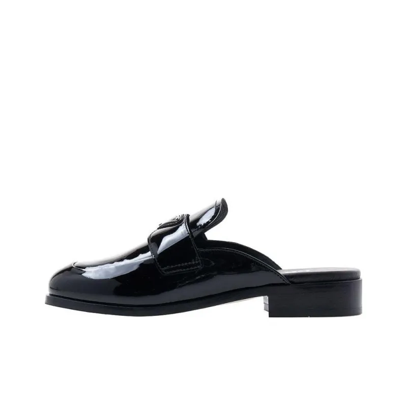 PRADA Wrap toe Slippers Women's Black-0