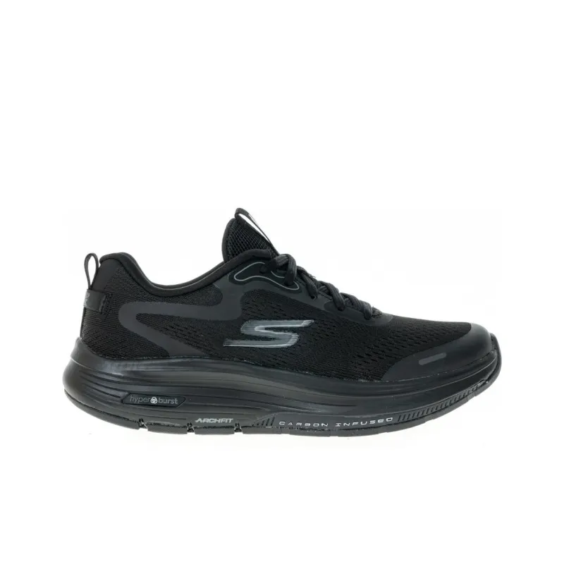 Skechers Go Walk Workout Walker Cushioning Wear-Resistant Low-Top Running Shoes Women's Black-1