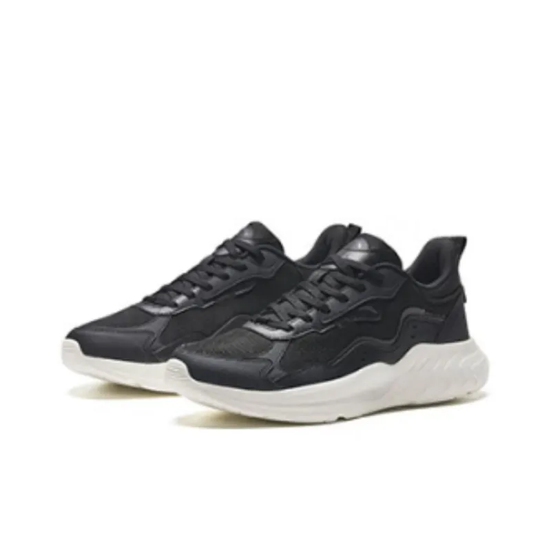ANTA Casual Shoes Men Low Top Black-1