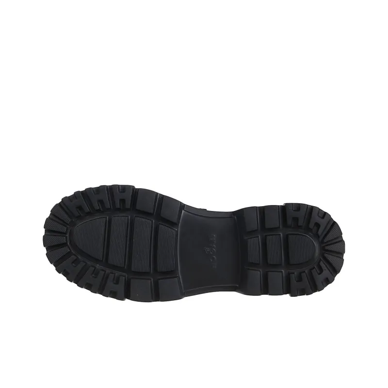 HOGAN Chunky Leather Loafers-4
