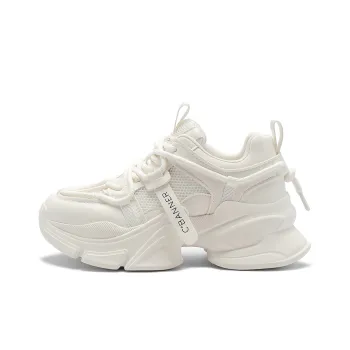 C°BANNER Low Top Chunky Sneakers Women's Ecru