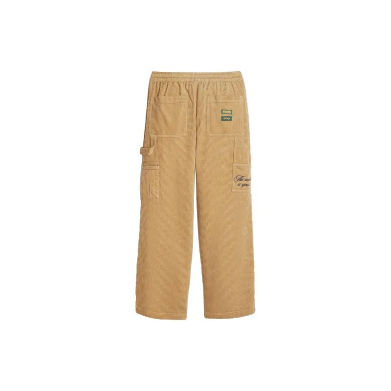 PUMA X Rhuigi Casual Pants Men Camel-1