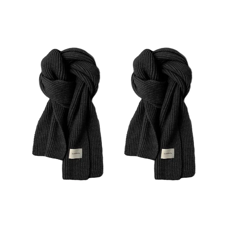 FREE RABBITⅡ Plush Yarn Scarf Unisex-12