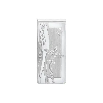 MONTBLANC Stainless Steel Money Clip Bag Accessory Men's Silver