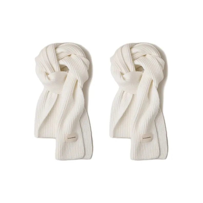 FREE RABBITⅡ Plush Yarn Scarf Unisex-16