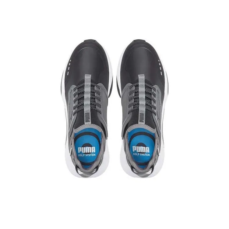 PUMA GS One Golf Shoes Low-Top Black White Gray-3