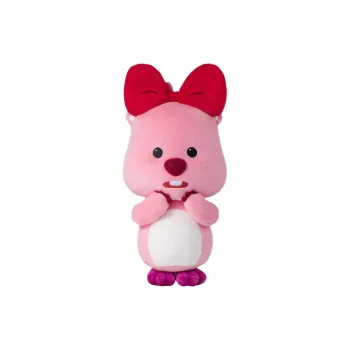 POP MART Ruby Loopy ZANMANG LOOPY Zanmang Loopy, Bowknot Style Dolls Plush Doll 35cm Height