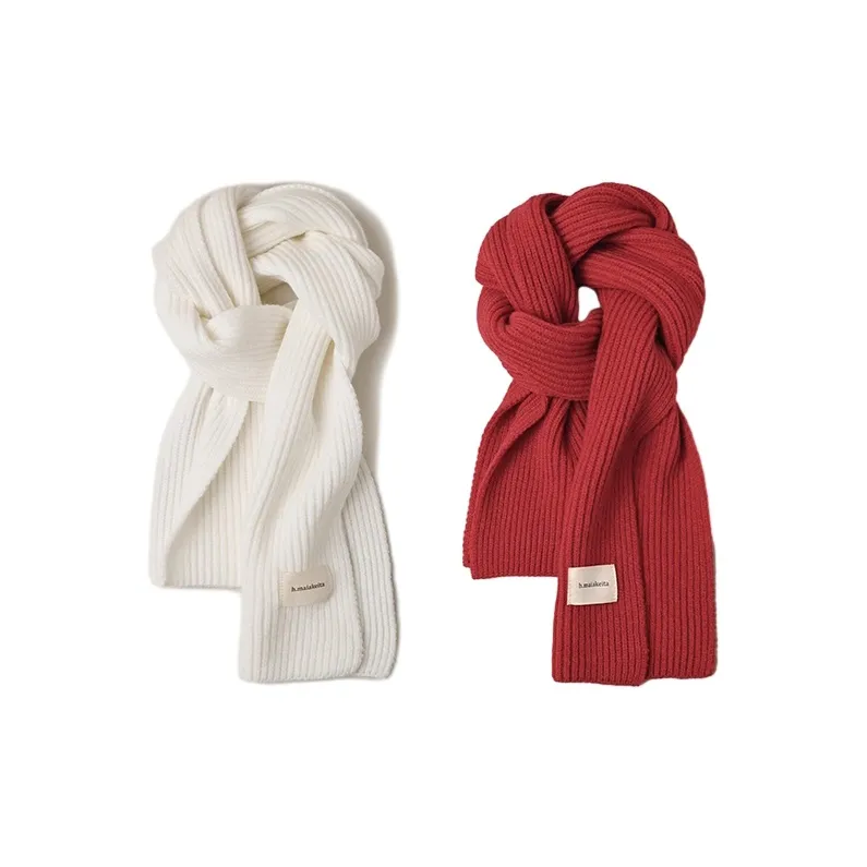 FREE RABBITⅡ Plush Yarn Scarf Unisex-15