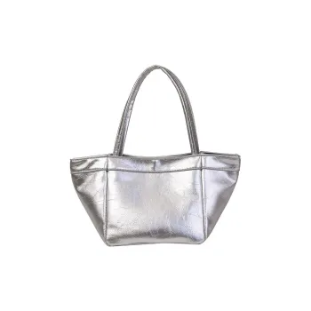 PULUWIRR PU Bucket Bag Wings, Handbag, Shoulder Bag, Tote Bag, Shoulder Bag Regular Women's Black/Red/Silver