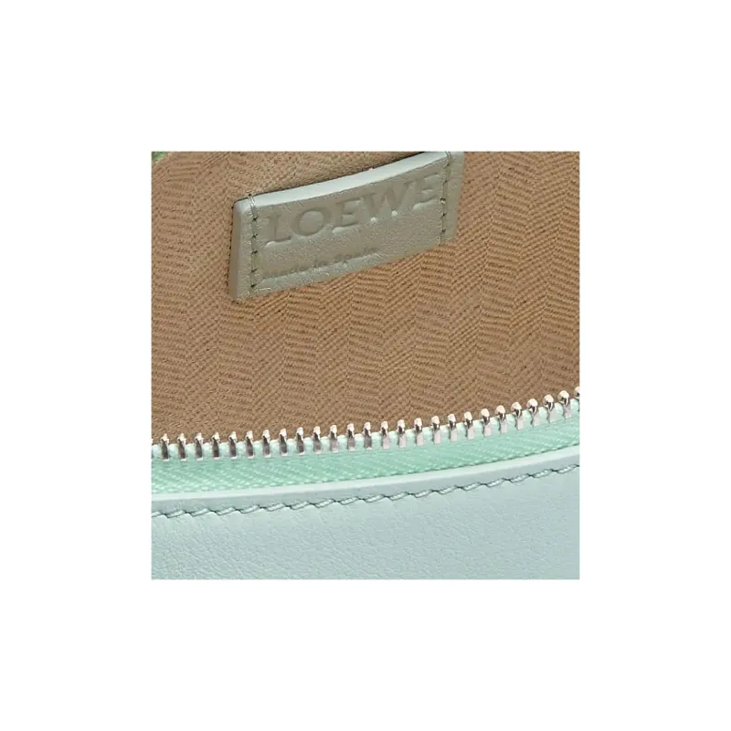 LOEWE Hammock Hobo Cow Leather Hobo Bag, Portable Crossbody Bag, Shoulder Bag Women's Iceberg Blue-6