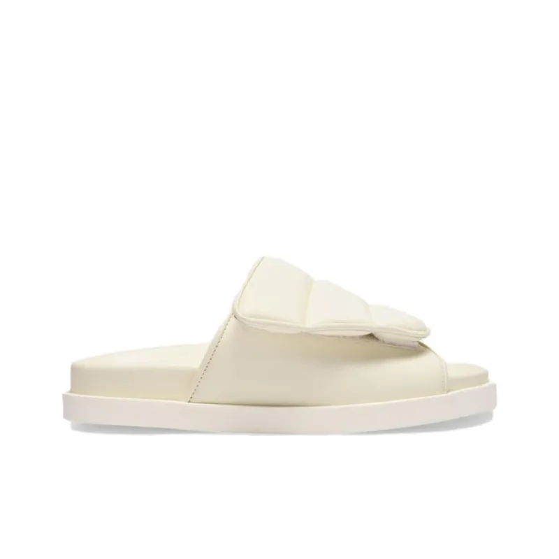 GIA BORGHINI Padded Touch-Strap Slides Women's-2