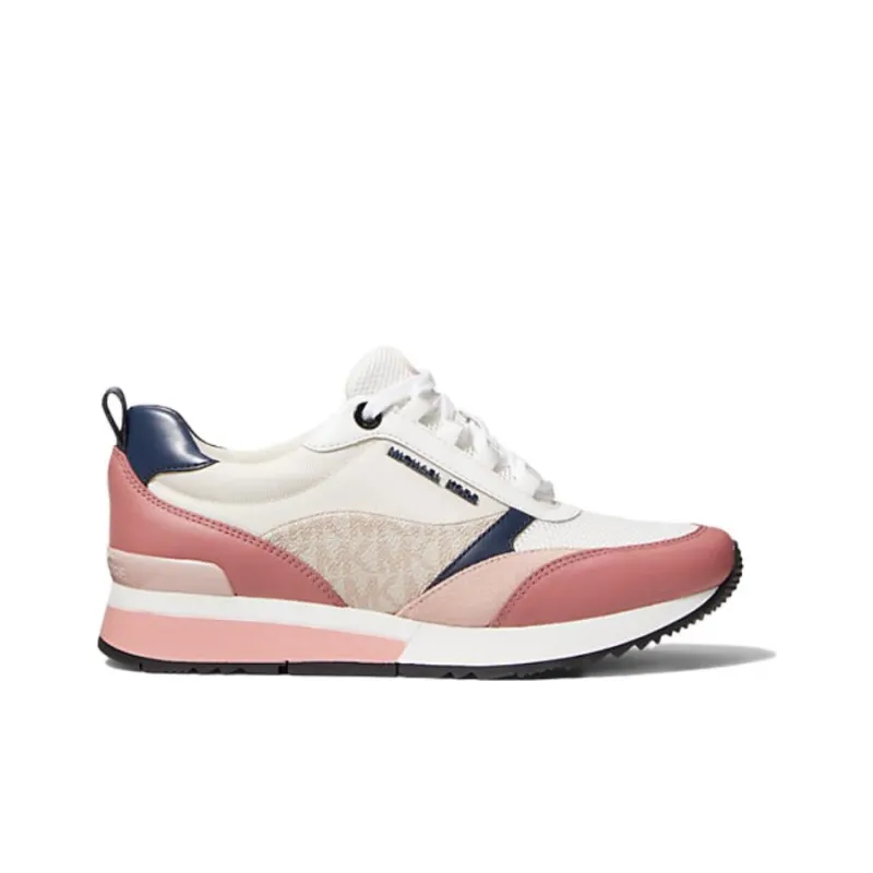 MICHAEL KORS Allie Stride Slip Resistant And Abrasion Resistant Coverage Low Top Casual Shoes Women's Pink-1