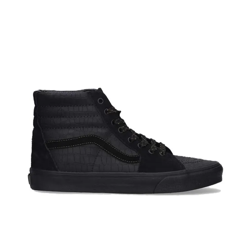 Vans SK8 HI Mono Patchwork 'Black'-1