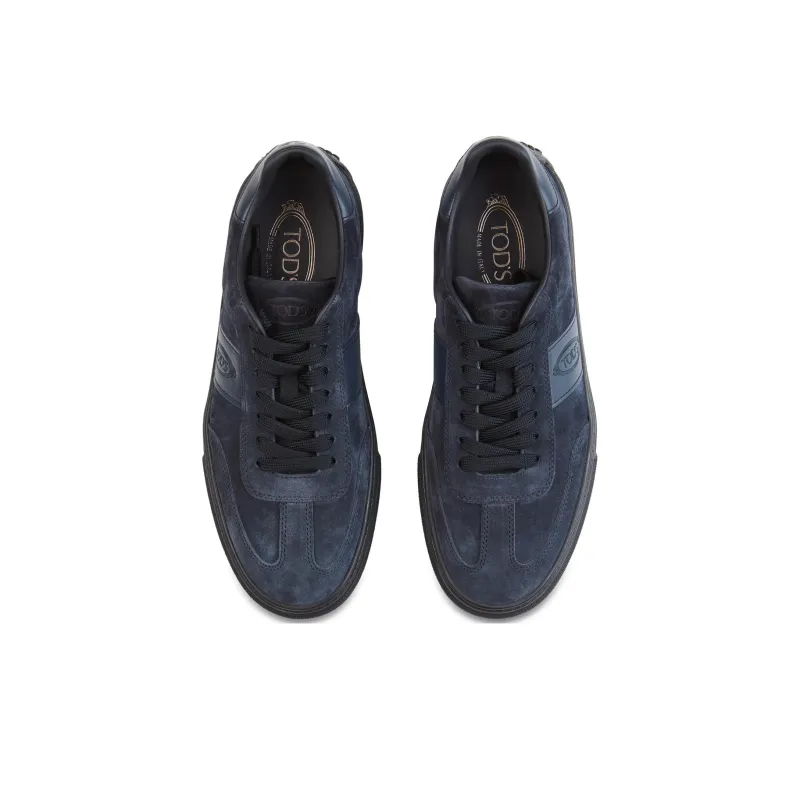 TOD'S Logo Embossed Panelled Sneakers-5