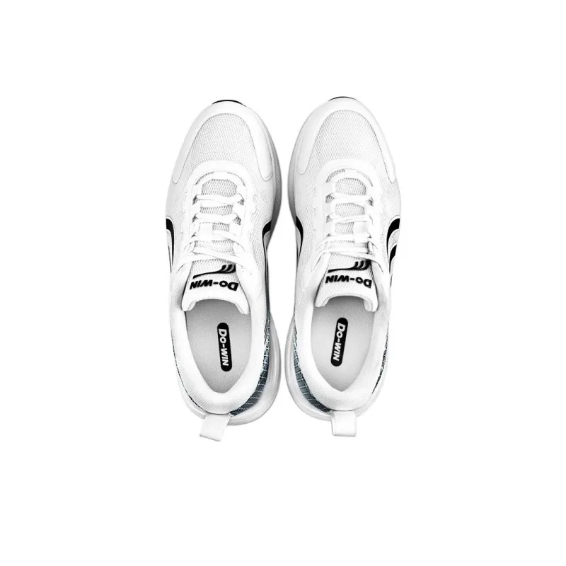 DO WIN Low Top Running Shoes Unisex White-3