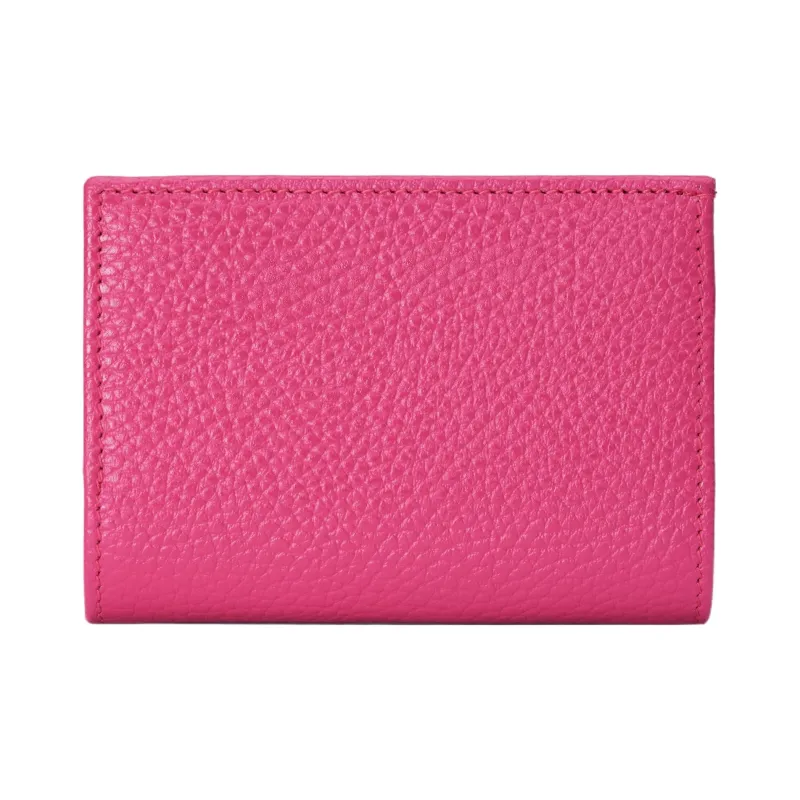 GUCCI GG Marmont Leather Wallet Regular Women's Fuchsia-2