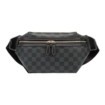 ALNI BITTON PU Fanny Pack Regular Men's Black