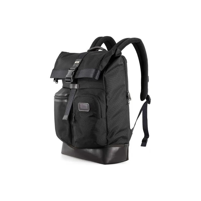 TUMI Nylon Backpack Large Size Men's Wood Color-1