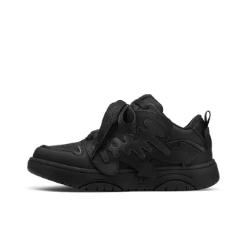 HART DAVIS Rebel I Series Skateboard Shoes Unisex Low Top Black