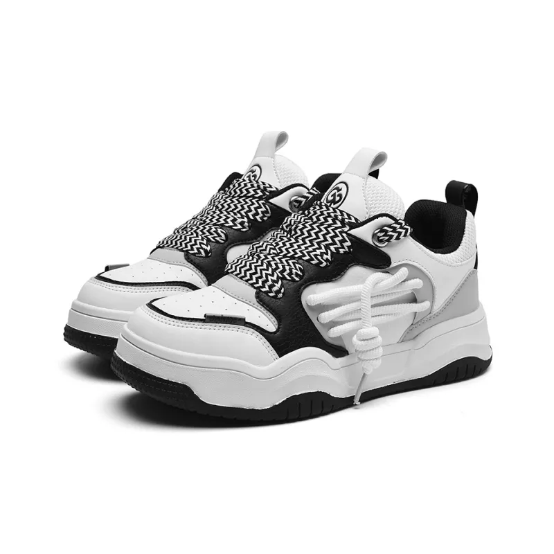 Isolated Manufacturing Coverage Wear-Resistant Breathable Slip-Resistant Low-Top Skateboard Shoes Unisex-1
