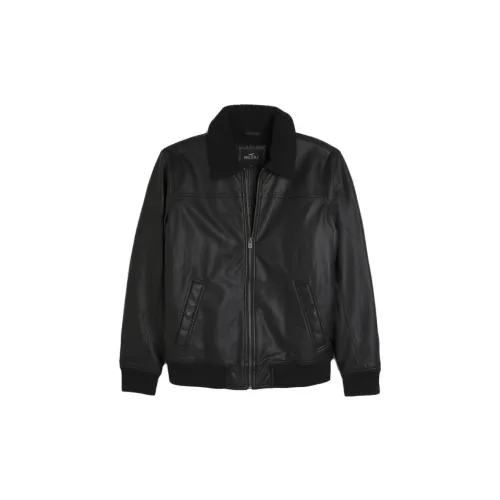 Hollister Jackets Men Black