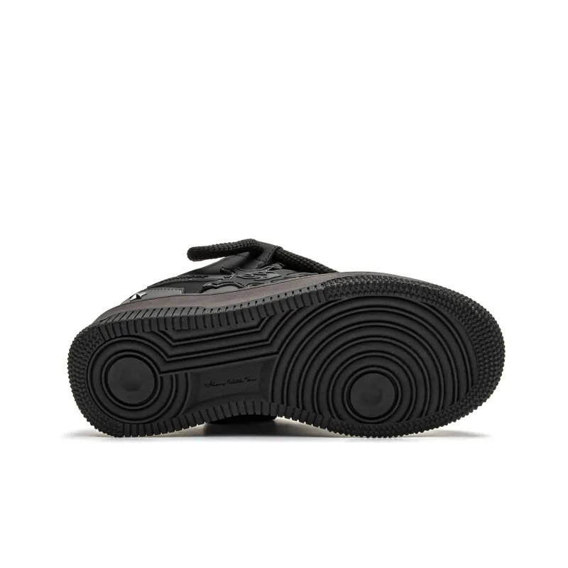 Youthloser Rock Boy Collection Low Top Skateboard Shoes Unisex Cyan Black-4