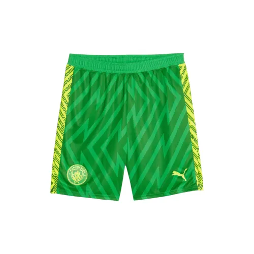 PUMA Manchester City Soccer Bottoms Men Green