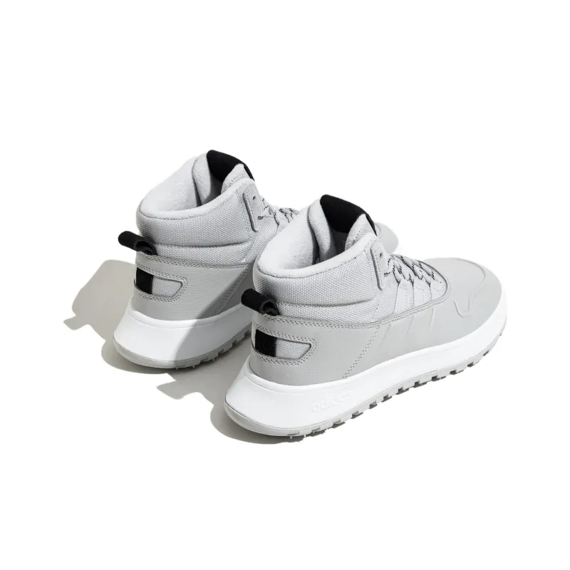 Adidas Neo FUSION STORM Cushioning Wear Resistant Mid Top Casual Shoes Unisex Gray-3