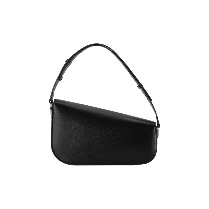 GUCCI Horsebit 1955 Leather Handbag Shoulder Bag Small Size Women's Black-2