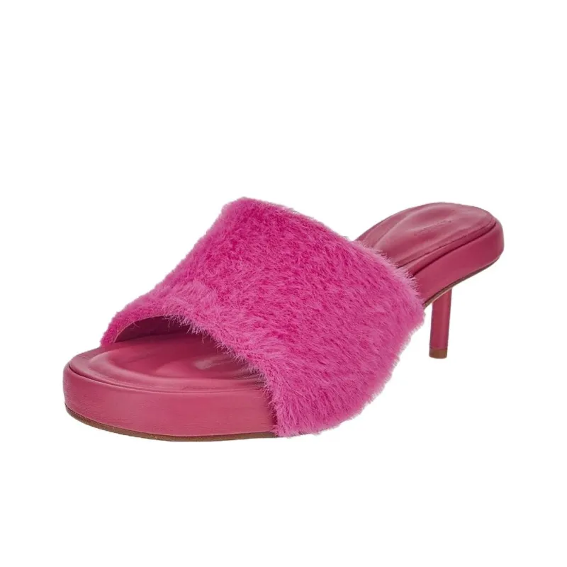 Jacquemus Textured-finish Open-toe Mules-2